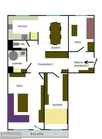 Mieszkanie 5-pokojowe Będzin. Zdjęcie 1