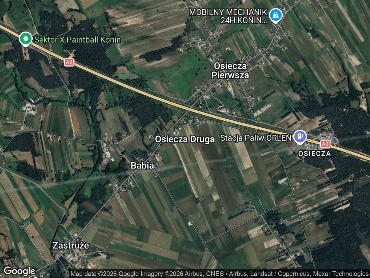 Działka rolna Osiecza Druga. Zdjęcie 1