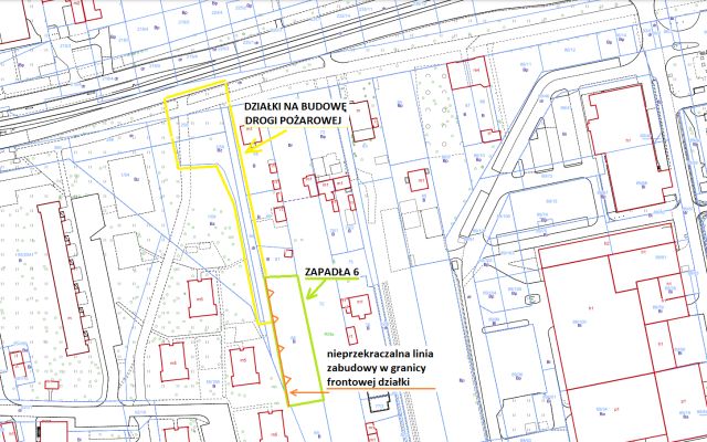 Działka inwestycyjna Łódź Widzew, ul. Zapadła. Zdjęcie 1