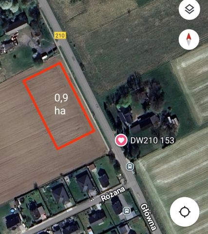 Działka rolno-budowlana Głobino, ul. Główna. Zdjęcie 1