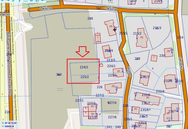 Działka budowlana Olsztyn, al. Aleja Generała Władysława Sikorskiego. Zdjęcie 1