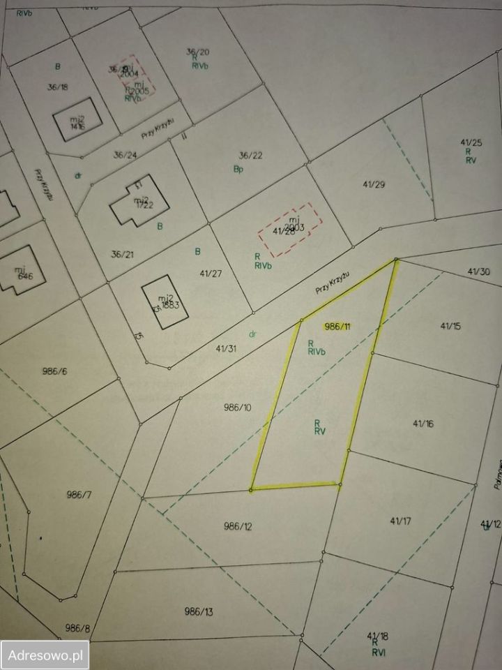 Działka budowlana Kiełpino, ul. Przy Krzyżu. Zdjęcie 4