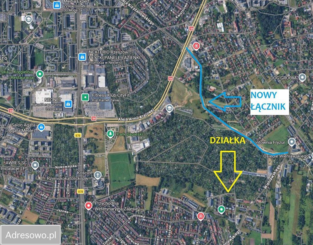 Działka rod Rzeszów Zalesie, ul. Ksawerego Dunikowskiego. Zdjęcie 12