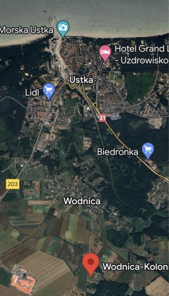 Działka rolna Pęplino. Zdjęcie 2