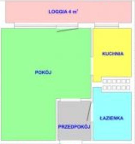 Mieszkanie 1-pokojowe Inowrocław, al. Mikołaja Kopernika. Zdjęcie 1