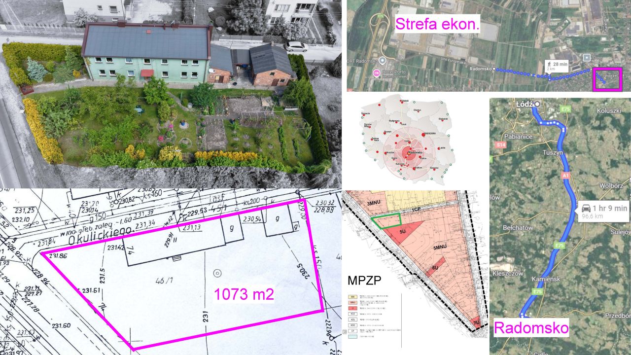 kamienica, 7 pokoi Radomsko Stary Kowalowiec, ul. Ignacego Krasickiego. Zdjęcie 2