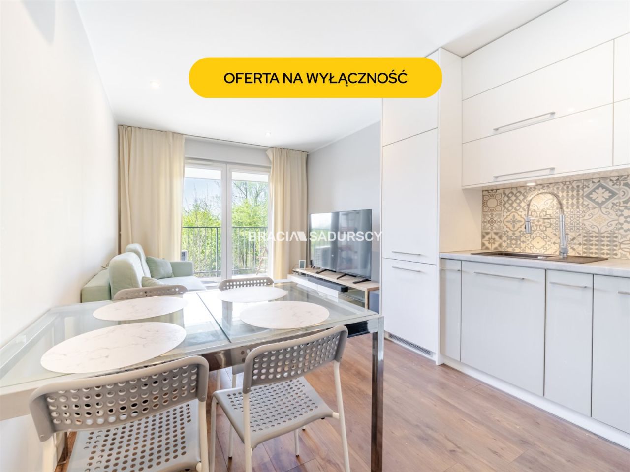 Mieszkanie 3-pokojowe Kraków Kliny, ul. Anny Szwed-Śniadowskiej. Zdjęcie 1