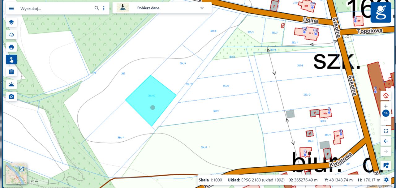 Działka budowlana Toporów, ul. Dolna. Zdjęcie 3