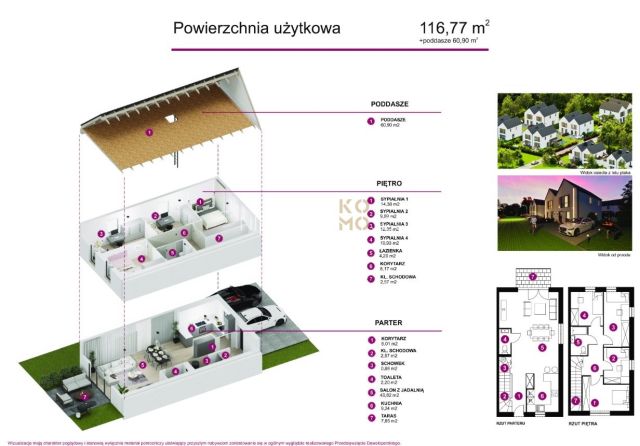 bliźniak, 5 pokoi Brzezina. Zdjęcie 8