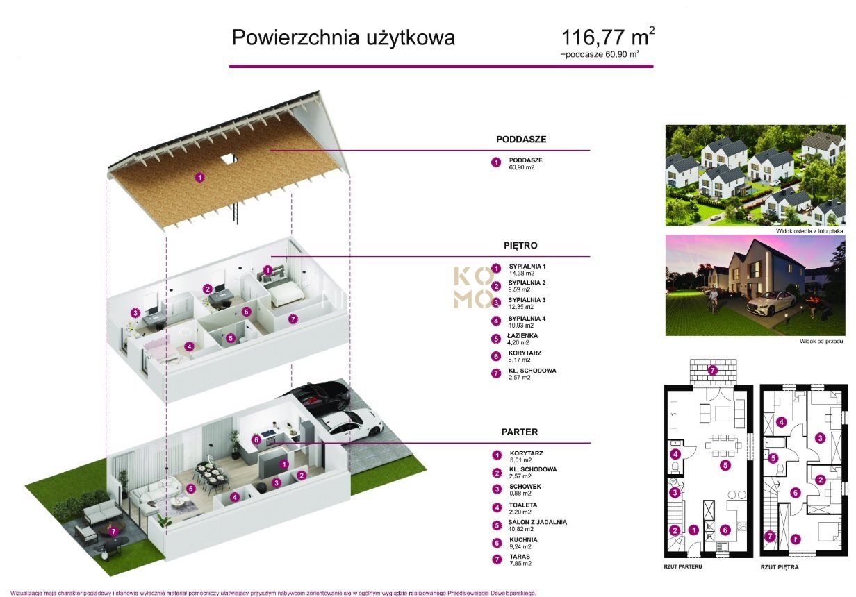 bliźniak, 5 pokoi Brzezina. Zdjęcie 8