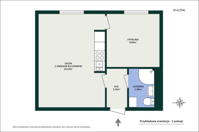Mieszkanie 1-pokojowe Warszawa Ochota, ul. Grójecka. Zdjęcie 11