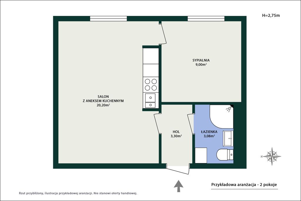 Mieszkanie 1-pokojowe Warszawa Ochota, ul. Grójecka. Zdjęcie 3