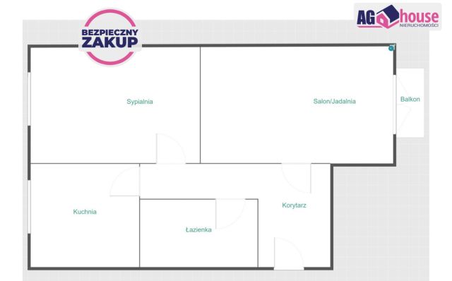 Mieszkanie 2-pokojowe Gdańsk, ul. Prezydenta Lecha Kaczyńskiego. Zdjęcie 1