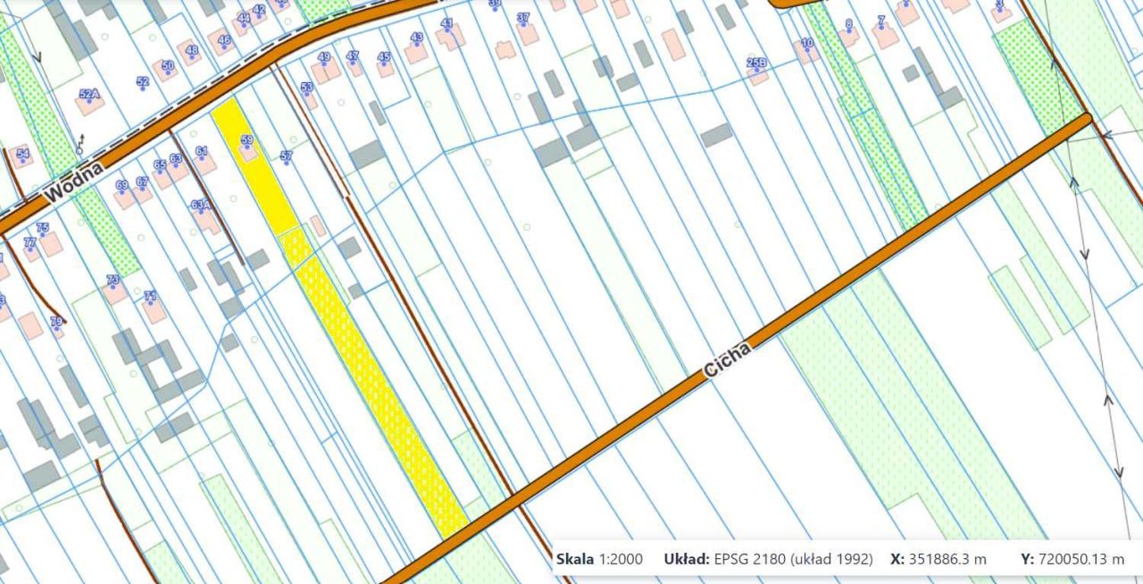 Działka budowlana Urzędów, ul. Wodna. Zdjęcie 5