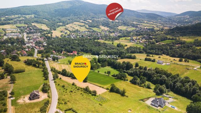 Działka budowlana Wiśniowa. Zdjęcie 1