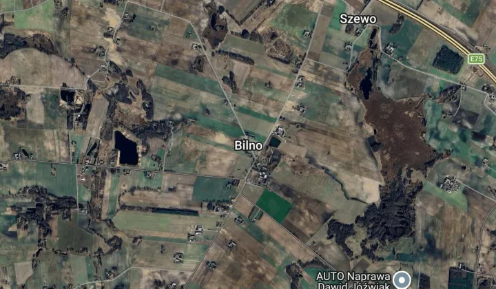 Działka rolna Bilno