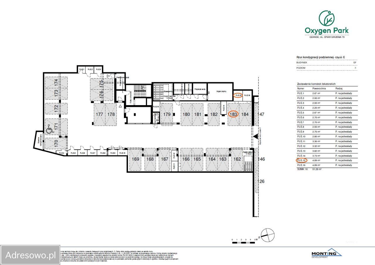 Mieszkanie 3-pokojowe Gdańsk Orunia Górna, ul. Erwiny Barzychowskiej. Zdjęcie 13