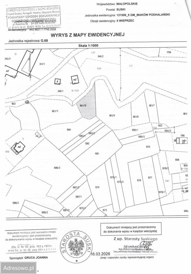 Działka rekreacyjna Wieprzec. Zdjęcie 5
