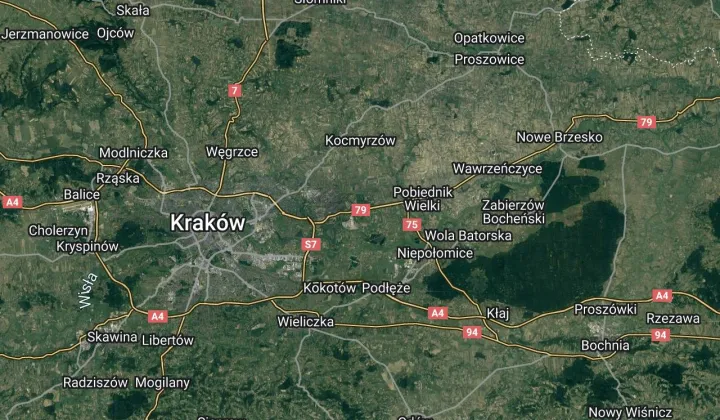 Działka inwestycyjna Kraków Nowa Huta, ul. Igołomska