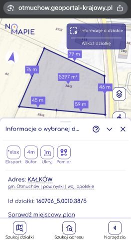 Działka rolno-budowlana Kałków. Zdjęcie 1