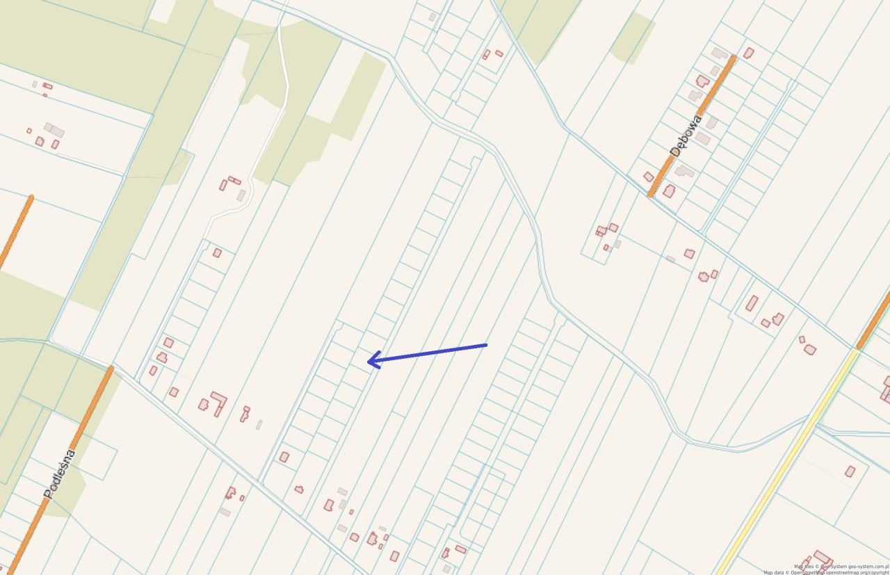 Działka budowlana Janów Ruszki. Zdjęcie 12