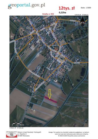 Działka rolna Szreńsk. Zdjęcie 1