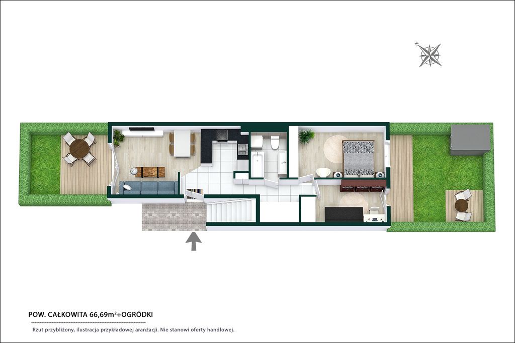 Mieszkanie 3-pokojowe Piaseczno, ul. Owocowy Sad. Zdjęcie 46