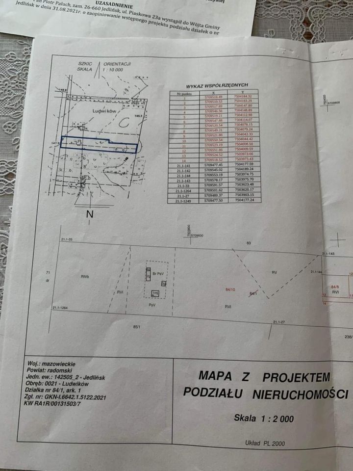 Działka budowlana Ludwików. Zdjęcie 3