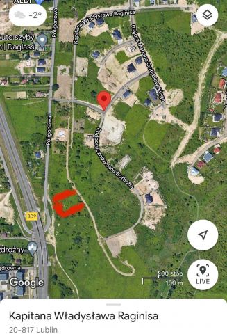 Działka budowlana Lublin, ul. kpt. Władysława Raginisa. Zdjęcie 1