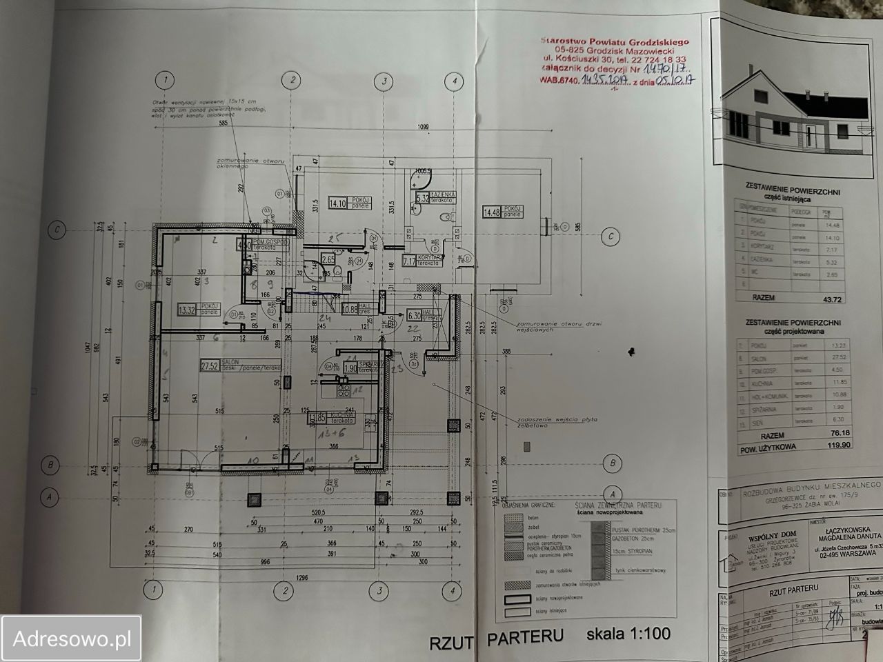 dom wolnostojący, 4 pokoje Grzegorzewice, ul. Świerkowa. Zdjęcie 2