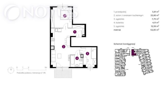 Mieszkanie 3-pokojowe Katowice, ul. Karoliny. Zdjęcie 5