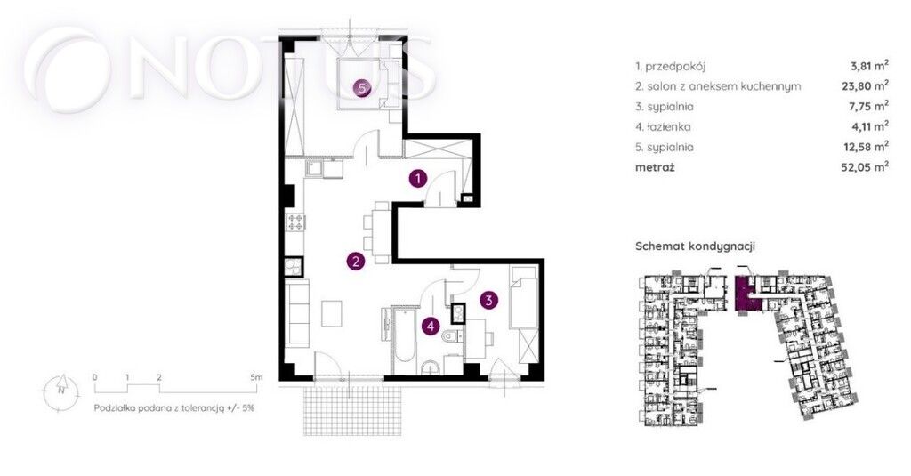 Mieszkanie 3-pokojowe Katowice, ul. Karoliny. Zdjęcie 5