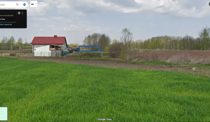 Działka budowlana Rżyska