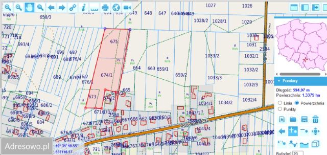 Działka rolno-budowlana Chechło, ul. Ogrodzieniecka. Zdjęcie 1