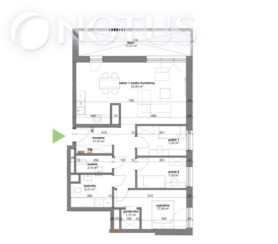 Mieszkanie 4-pokojowe Katowice, ul. Graniczna. Zdjęcie 6