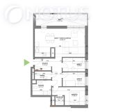 Mieszkanie 4-pokojowe Katowice, ul. Graniczna. Zdjęcie 4