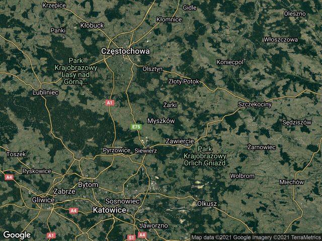 Działka rekreacyjna Myszków, ul. Szpitalna. Zdjęcie 1