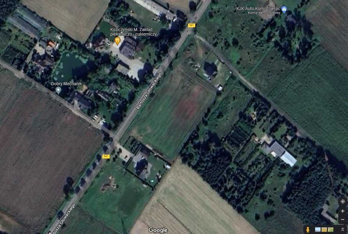 Działka budowlana Sierpc, ul. Bartosza Głowackiego. Zdjęcie 3