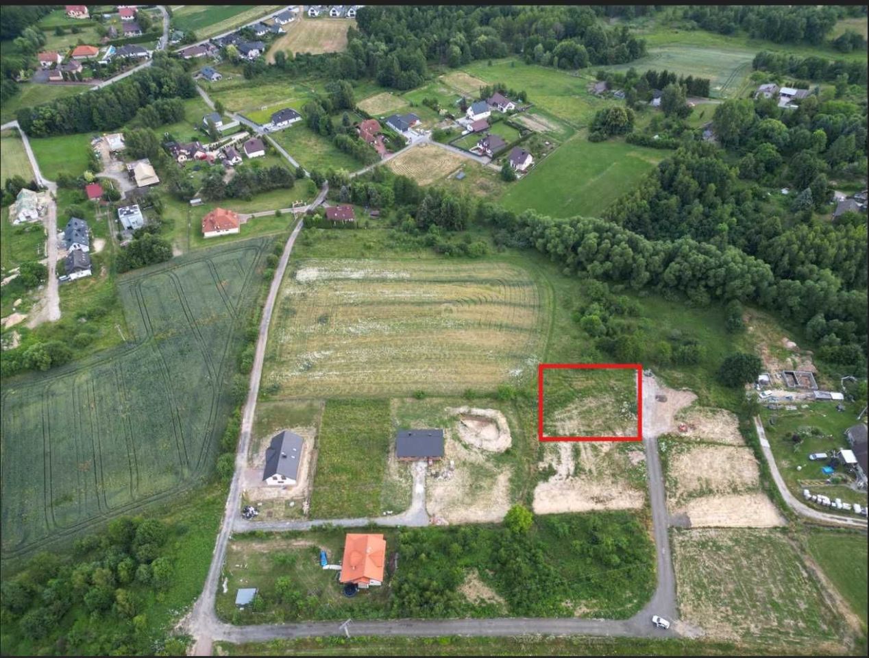 Działka budowlana Koźmice Wielkie