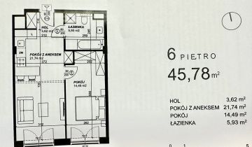 Mieszkanie 2-pokojowe Lublin Śródmieście, ul. Wieniawska