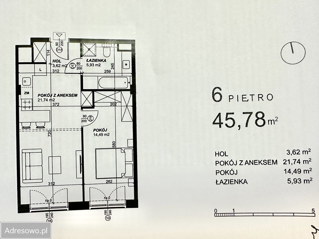 Mieszkanie 2-pokojowe Lublin Śródmieście, ul. Wieniawska