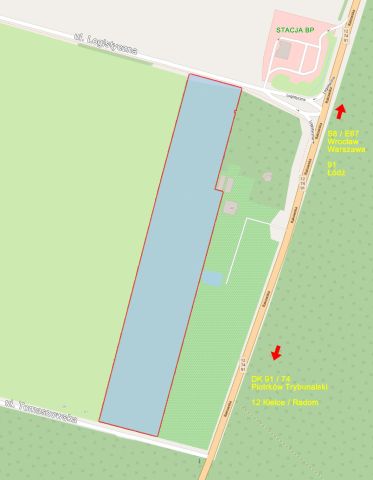 Działka inwestycyjna Piotrków Trybunalski, ul. Logistyczna. Zdjęcie 1