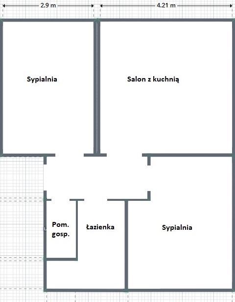Mieszkanie 3-pokojowe Ostrzyca. Zdjęcie 8