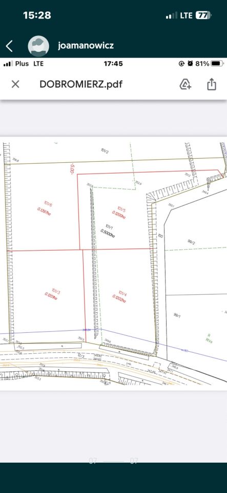 Działka budowlana Dobromierz, ul. Podgórna. Zdjęcie 2