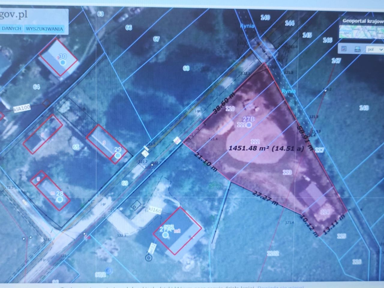 Działka rolno-budowlana Kąty Czernickie. Zdjęcie 7