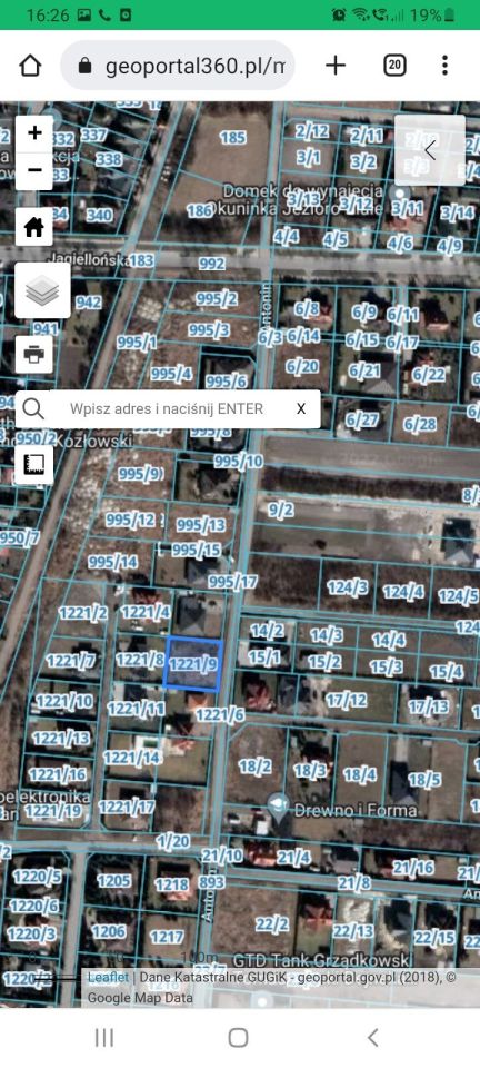 Działka budowlana Chełm Antonin, ul. Antonin