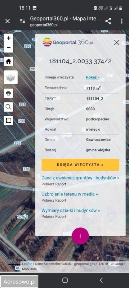 Działka budowlana Młodochów. Zdjęcie 3