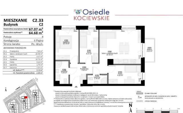 Mieszkanie 2-pokojowe Tczew. Zdjęcie 28