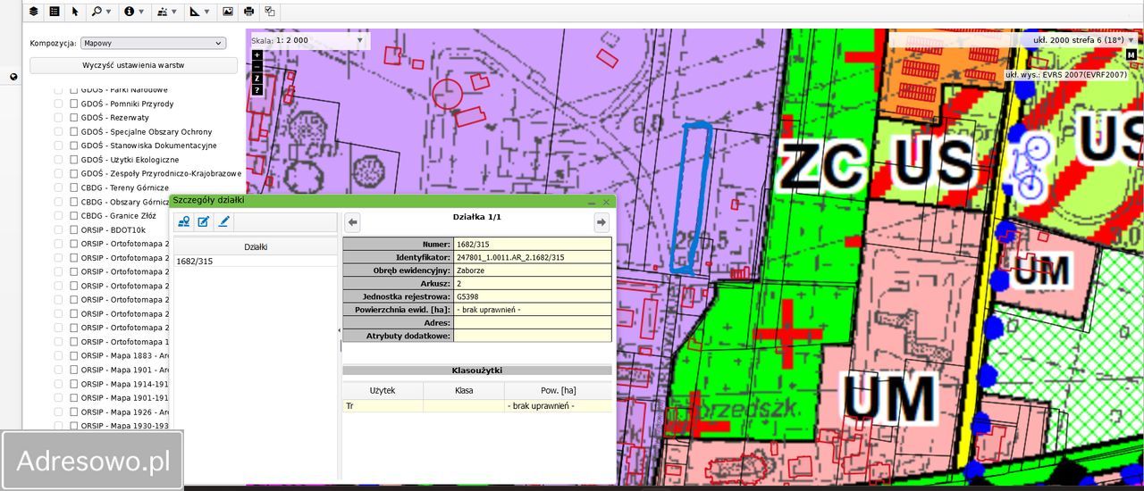 Działka inwestycyjna Zabrze Zaborze, ul. Filipiny Płaskowickiej. Zdjęcie 2
