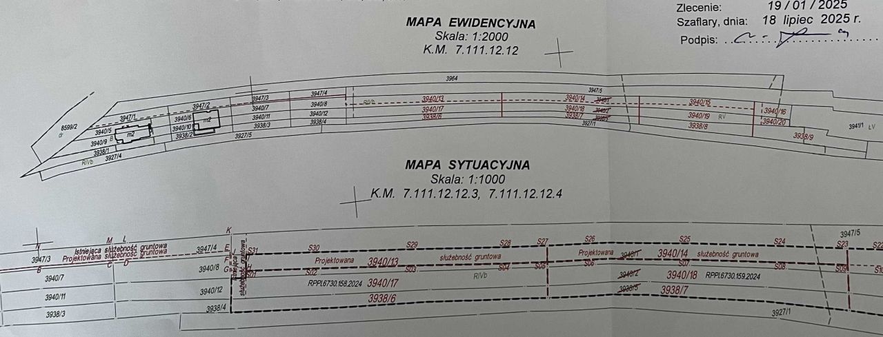 Działka budowlana Szaflary, ul. Prezydenta Ryszarda Kaczorowskiego. Zdjęcie 4